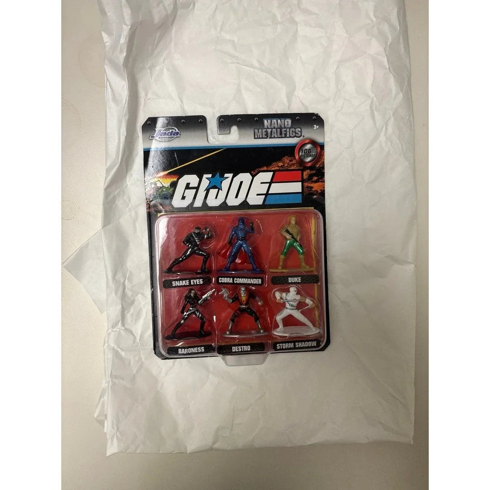 GI Joe, Nano Metal Figures. 6‎ Pieces